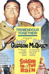 Soldier In The Rain starring Jackie Gleason, Steve McQueen and Tuesday Weld. 1963