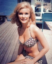 Yvette Mimieux Bikini pose