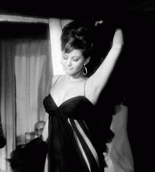Claudia Cardinale as Maria Grazia in Il Magnifico Cornuto (1964)