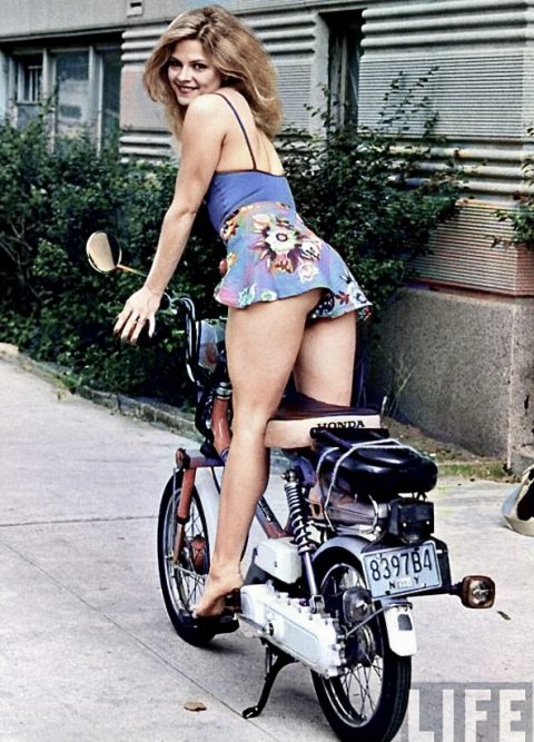 1960s Scooter girl